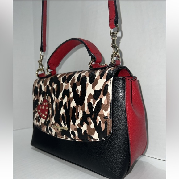 NWOT Karl Lagerfeld Top Handle bag w/ Crossbody strap and KL signature inside - Picture 3 of 12